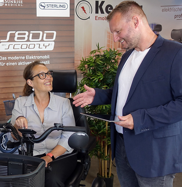 Professionelle Beratung zum Sterling S800 by Scoozy